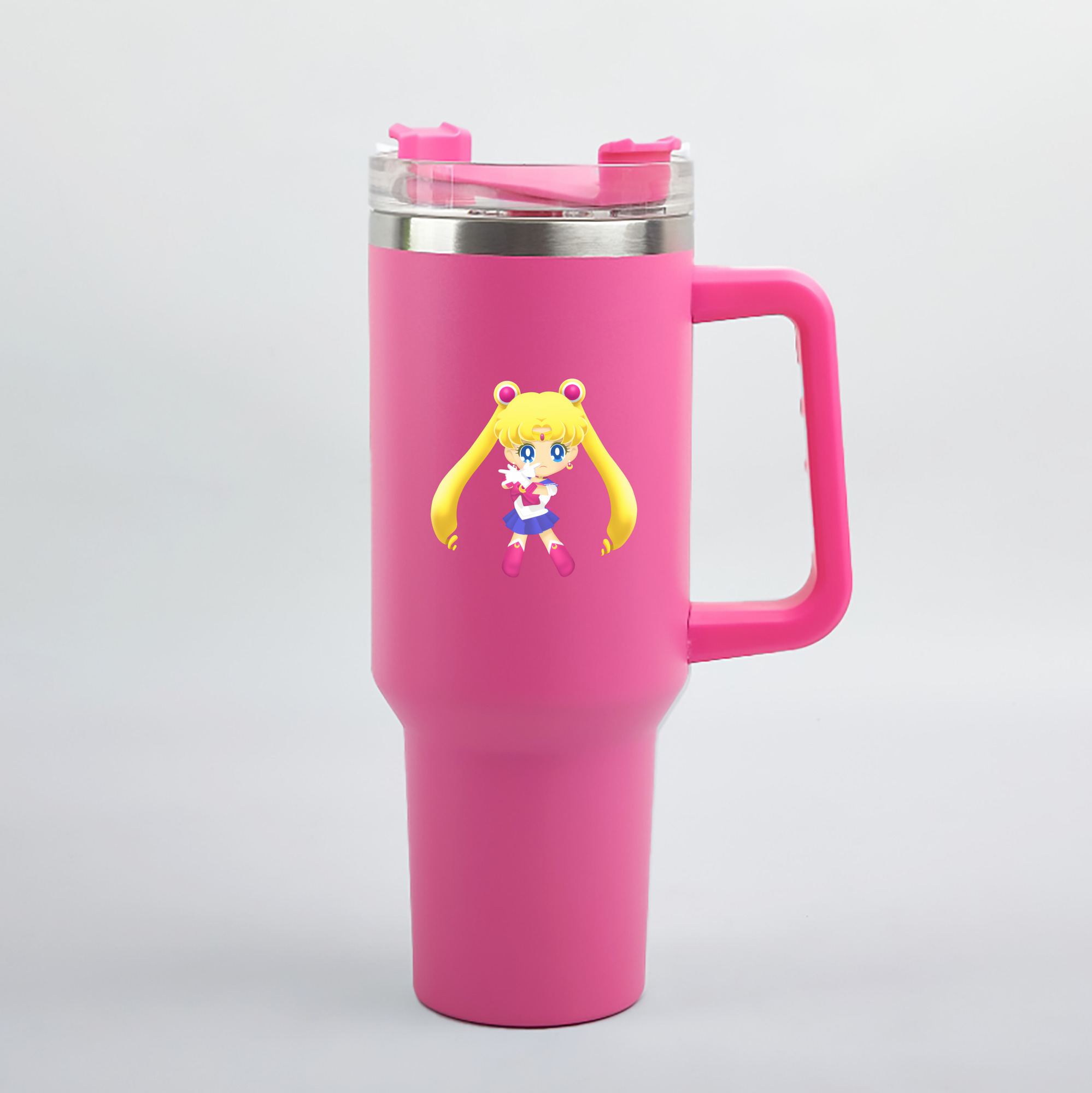 （画像用） 美少女戦士セーラームーン 月野 うさぎ つきの うさぎ Sailor Moon Tsukino Usagi 1200mL車用タンブラー（カラープリント）